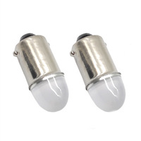 Ampoule de voiture Ba9s Socket T4w 2835 SMD 2 LED, feu de positionnement automatique, feu de stationnement, DC12V/24V, blanc, rouge, bleu, haute qualité