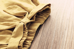 Ropa Infantil al por Mayor, Conjuntos de Camiseta con Bordado de Flores y Pantalones Cortos de Color Liso para Niñas - Product Image 4