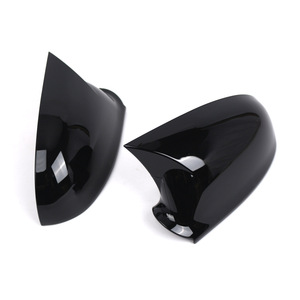 Rearview Mirror Housings For Volkswagen Golf 5 2005-2009 <b>ABS</b> Plastic Full Set Horn Shaped Mirror Covers - Product Image 1