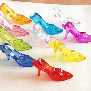 Zapatos de Cristal de Cenicienta, Acrílico Transparente, Juguete de Princesa para Niñas, Colgante de Joyería, Juego de Imitación, Regalo de Cumpleaños - Product Image 3
