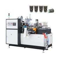 Machine d'impression de gobelets en papier haute vitesse, équipement de moulage de gobelets en carton jetables