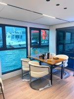Bateau-maison HB-1200 de luxe en aluminium soudé avec moteur hors-bord pour la pêche, les loisirs et le divertissement 2026