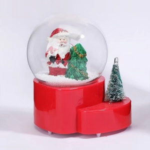 Nueva Llegada, Hermoso Diseño, Gran Venta, Globos de Nieve Decorativos de Buena Calidad, Lámpara Musical Navideña, Decoraciones de Linterna de Agua - Product Image 2