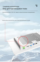 PC industriel HMI 15,6 pouces sans ventilateur Intel J1900 8 Go de RAM Ordinateur industriel IP65 Écran tactile étanche 1920x1080 Automatisé