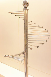 Thời Trang Bán Lẻ Muslin Phụ Nữ Khăn Hijab Hiển Thị Đứng Khăn Quàng Cửa Hàng Cửa Hàng Giá Treo - Product Image 5