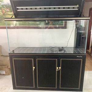 Aquarium de luxe écologique de <span class=keywords><strong>125</strong></span> gallons avec filtre et pompe de fond, verre ultra-clair à faible teneur en fer et support en aluminium - Product Image 3