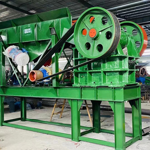 Văn phòng phẩm loại Tiger của miệng máy nghiền đá đi màu xanh lá cây hàm Máy Nghiền Vàng khai thác mỏ máy nghiền đá động cơ diesel 15-40t/h - Product Image 4