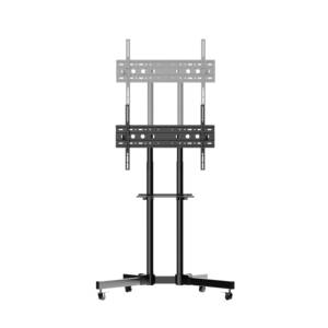 NBJOHSON Chariot mobile TV amovible bon marché Support de sol flottant Chariot de chariot TV mobile - Product Image 2