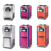 Tafelblad 3 Smaken Mini Soft Make Ijs Machine Prijs/Kleine Ijs Maker Prijs