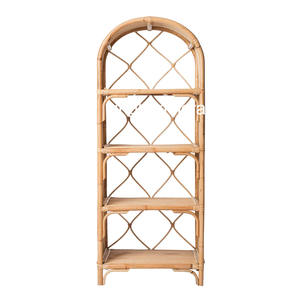 Estantería de mimbre natural para niños, organizador de ratán inspirado en Montessori, estante de almacenamiento tejido a mano para decoración de habitación de bebé - Product Image 2