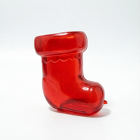 Composants de coque gonflable transparente DIY à motif de Noël, jouet de décompression en forme de boule vide à presser avec bouchon