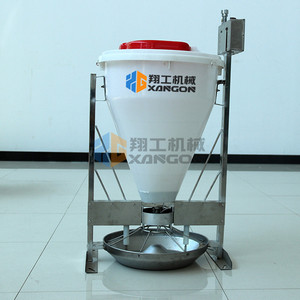Comedero Automático Xangon para Cerdos, Material Plástico, Color Blanco, Sistema de Alimentación Multifuncional - Product Image 1