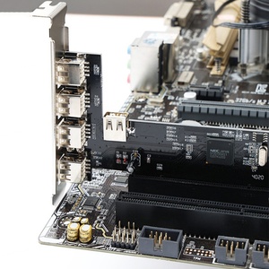 Scheda di Espansione PCI USB <span class=keywords><strong>2</strong></span>.0 con Hub a 5 Porte e Connettore Interno a 5 Pin per Computer Desktop - Product Image 6