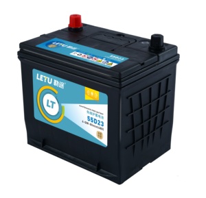 High Quality LETU <b>12V</b> 55AH Automotive Starting Lead-Acid <b>Battery</b> for Car & Bus New 12-Month Warranty 14.8KG - Product Image 1