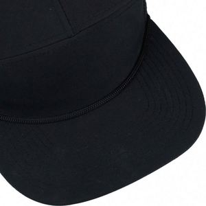 Wholesale Customizable 7-Panel Perforated <b>Flat</b> Brim Baseball <b>Hat</b> Unisex Sporty Street Mesh/Cotton Sports Snapback 5 Common Holes - Product Image 5