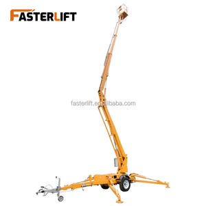 מעלית הרמה ניידת קטנה מתוצרת סין, דגם Skyjack JLG Haulotte, בגובה 16 מטר, ניתנת לגרירה, למכירה - Product Image 3