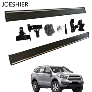 JOESHIER - Estribos Laterales Eléctricos de Aluminio de Alta Calidad, Juego Completo de Lujo, Protección Todoterreno, Fijación con Tornillos - Product Image 1