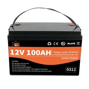 RV Lithium Lifepo4 200ah Battery 12 V 24v 300ah Waterproof Bluetooth Lifepo4 Boat Battery Chargers 3.2v 100a Lifepo4 Battery