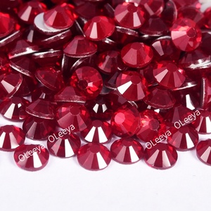 OLeeya 14400 piezas de diamantes de imitación de vidrio 2028 sin fijación en caliente, con parte trasera plana, corte uniforme, venta al por mayor de fábrica, en paquete a granel - Product Image 6