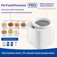 Robot culinaire électrique intelligent multifonction en acier inoxydable 2,5 L 500 W à 7 modes pour aliments pour animaux de compagnie, préparation en un clic pour chats et chiens (vente en gros)