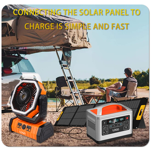 Xu Hướng 2025 LED Ánh Sáng USB Có Thể Sạc Lại Ngoài Trời <span class=keywords><strong>Fan</strong></span> 4 Tốc Độ Di Động Đứng <span class=keywords><strong>Fan</strong></span> Hộ Gia Đình 20000MAh Có Thể Sạc Lại Cắm Trại <span class=keywords><strong>Fan</strong></span> - Product Image 4