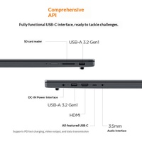 Ordinateur portable ultra-fin Lenovo Xiaoxin 16C pour étudiants, puissant ordinateur portable professionnel avec processeur Ryzen R7-8745HS, écran 16 pouces, stockage SSD