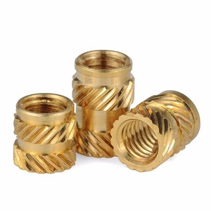 M2 M2.5 M3 M4 M5 M6 M8 Factory Customized Female <strong>Thread</strong> Brass <strong>Threaded</strong> <strong>Insert</strong> - Product Image 6