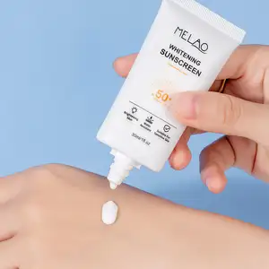 Crème solaire OEM d'usine pour la peau SPF 50 Crème solaire blanchissante organique exclusive Tatouage Protection UV Crème spray