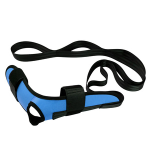 Yoga Stretching Belt Upgraded <b>Ankle</b> <b>Support</b> For Fitness Body Shaping Solid Color Manual Traction Correction Device - Product Image 5