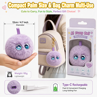 Robot intelligent compagnon émotionnel IA, modèle Husky Couples Bear, jouet en peluche et poupée pour enfants, avec rembourrage en coton PP, pour le dialogue transfrontalier, pour AI009