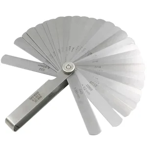 32 blades Feeler Gauge Metric Gap Filler 0.02-1MM / 0.0008-0.040 INCH Gage measure Tool for Engine Valve Adjustment