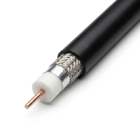 Câble coaxial marin LMR240 50 Ohms compatible sous-marin, résistant à la pulvérisation de sel, faible perte, bobine de 305m pour communication navale