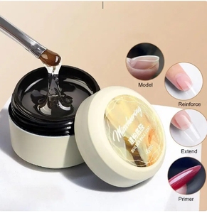 Gel de base pour construction d'ongles Misscheering 6 ml, gel de renforcement et de base 4-en-1 pour extension d'ongles, pour salon de manucure UV LED et DIY à domicile - Product Image 1