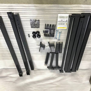 Soporte de levantamiento de pesas multifunción ajustable para gimnasio, estante de pesas de Metal, estación de inmersión para flexiones - Product Image 5