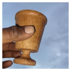 Oryza แก้วไวน์รำแบบใช้แล้วทิ้งเป็นมิตรกับสิ่งแวดล้อมแบบพกพาเหมาะสำหรับงานกลางแจ้งงานแต่งงานจัดเลี้ยงเครื่องดื่มแบบยั่งยืน - Product Image 1