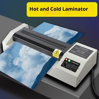 Laminateur à froid et à chaud Kuayin 330, machine de scellage plastique, colle pour photos, emballage A3/A4/A5/A6, multi-usages, petit bureau, boîte couleur