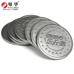 Jetons métalliques personnalisés à bas prix avec logo, pièces de monnaie en acier inoxydable pour machines d'arcade et équipements de lavage de voitures - Product Image 4