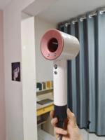 Sèche-cheveux professionnel HD08 à plasma pour salon, avec diffuseur, moteur DC en plastique, haute vitesse, ions négatifs, électrique, prêt pour camping-car, hôtel et usage domestique