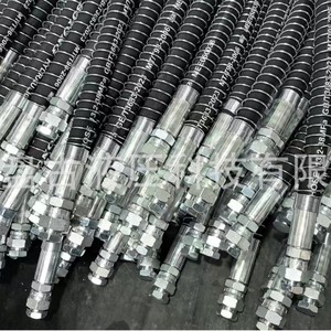 Tuyau de brise-roche hydraulique haute pression renforcé de fil d'acier pour excavatrice et engins de construction - Product Image 5