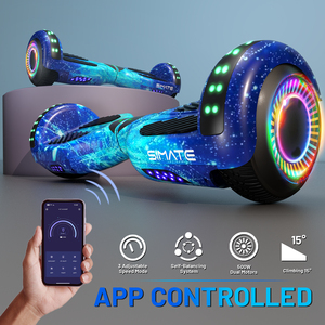 <span class=keywords><strong>Hoverboard</strong></span> Eléctrico de 6.5 Pulgadas para Niños y Adultos, <span class=keywords><strong>Hoverboard</strong></span> de Equilibrio sin Patentes, Doble Voltaje de 24~36V, para Todas las Estaciones, el Mejor Regalo de Navidad - Product Image 4