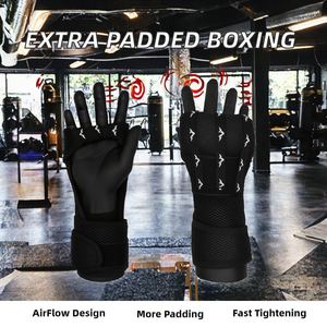 Professional Extra Padded EVA & PU Material Under boxing Gloves with Quick Tightening System Boxing Bandage Breathable - Product Image 2