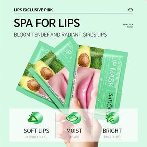 Mascarilla labial de colágeno <span class=keywords><strong>para</strong></span> blanquear nutritivamente Mascarilla labial de fruta exfoliante hidratante que desvanece las arrugas y mejora el color de los <span class=keywords><strong>labios</strong></span> - Product Image 5