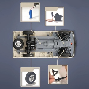 Mini Camioneta RC D-12 de Metal, Escala 1:16, Control Remoto 2.4G, con Cable USB, Regalo para Niños, para Escalar y Derrapar al Aire Libre - Product Image 6