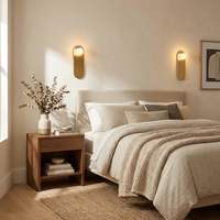 Applique Murale LED de Luxe Nordique en Marbre Naturel, Plaque Arrière en Laiton Mat, G9 Dimmable 85V-265V, Design Moderne pour Chambre, Hôtel, Maison