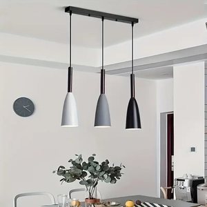 Moda moderna lampadari LED luci a sospensione elegante <span class=keywords><strong>paralume</strong></span> in ferro per l'installazione del soffitto per soggiorno camera da letto decorazione - Product Image 5