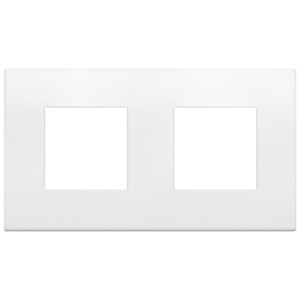 Polar Plate Wall <b>Switch</b> 16.8x9.7x1.7 Cm Double Outlet Cover Panel - Product Image 1