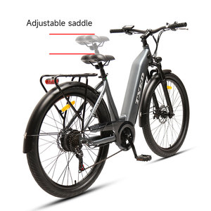 TXED usine OEM/ODM 36V 250W moteur de moyeu arrière vélo hybride de route de style montagne avec support arrière vélo de ville électrique à 7 vitesses - Product Image 3