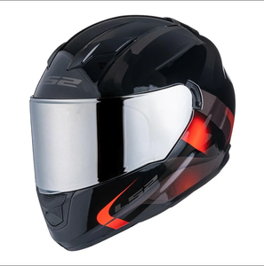 Visières LS2 pour casques de moto FF320 Stream, FF353 Rapid, FF328, FF800 – Lentilles de rechange originales noires, <span class=keywords><strong>iridium</strong></span>, argentées - Product Image 4