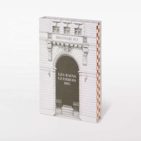 Coffret Cadeau d'Échantillons de Mini Parfums de Marque Privée avec Emballage de Rangement, Tailles 2ml 3ml 5ml 10ml, Boîte d'Échantillons de Parfum en Forme de Livre