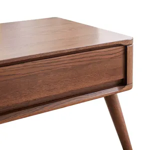 Tavolino da caffè in legno, legno massello di quercia, moderno, mobili da soggiorno, design,
